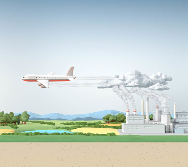 Treibhauseffekt-Beitrag